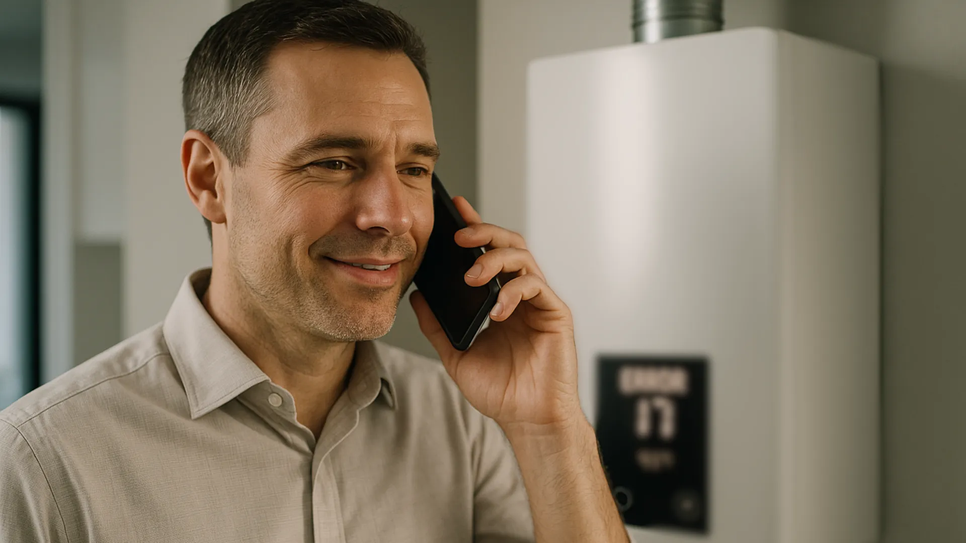 Técnico autorizado Komeco realizando manutenção