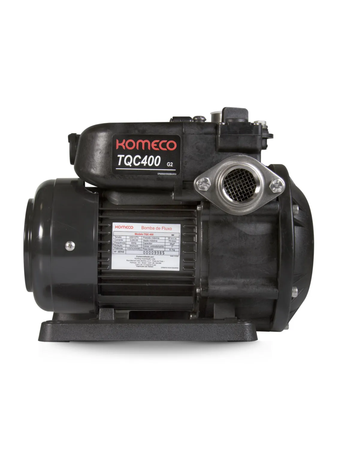 Bomba de Fluxo Komeco TQC 400 G2