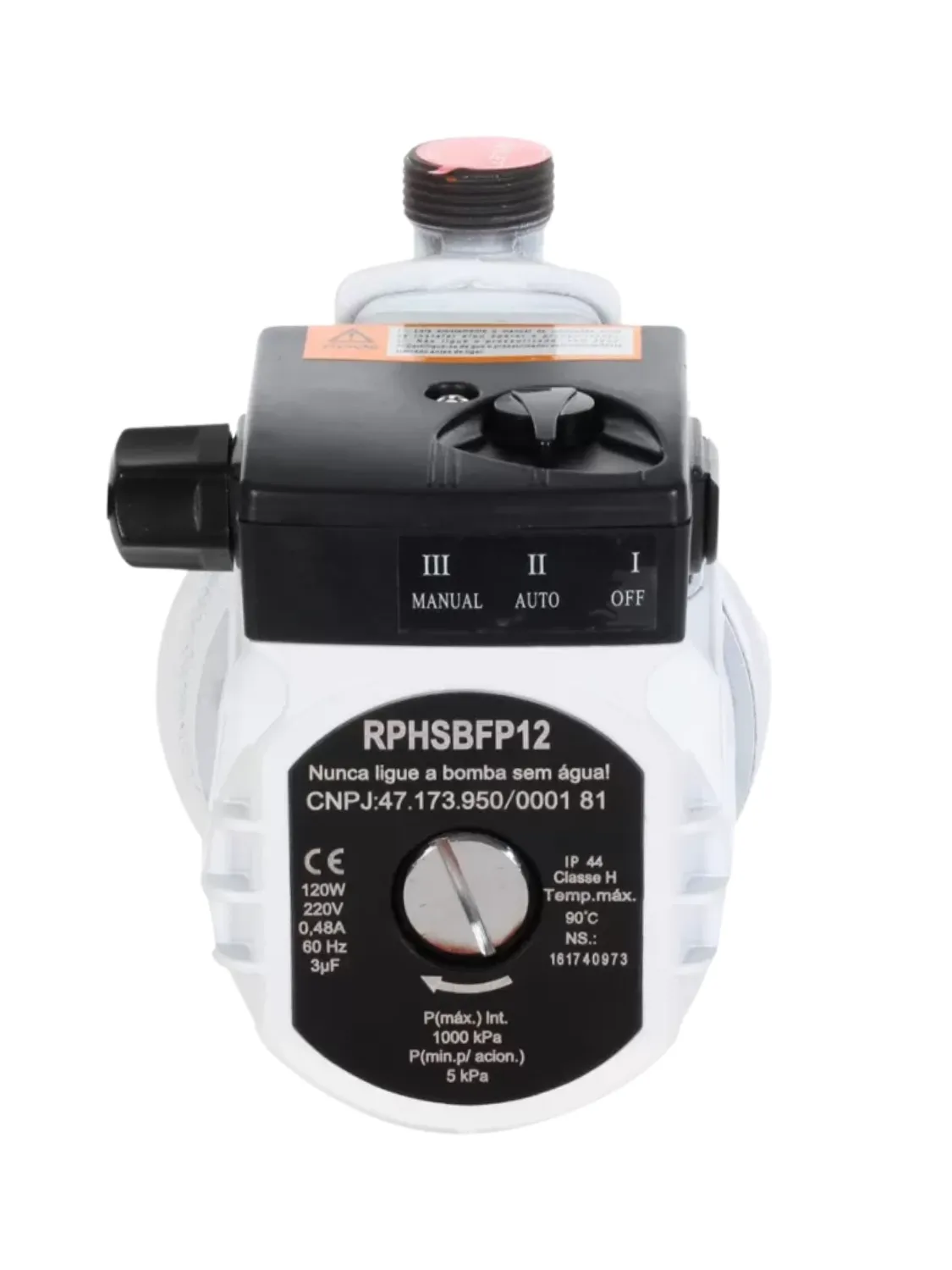 Pressurizador Rinnai RPHSBFP12 120W